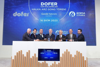 Borsa İstanbul'da gong, Dofer Yapı için çaldı