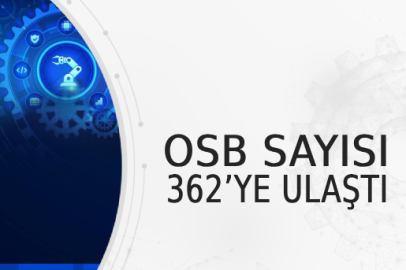 Edirne ve Gaziantep'te açılan OSB'lerle sayı 362'e ulaştı