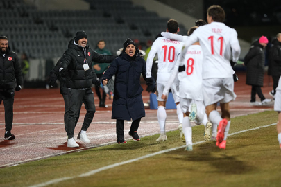 A Milli Takım'dan İzlanda'da galibiyet! 4 gol sevinci