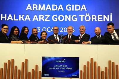 Borsa İstanbul'da 2025'in ilk gongu Armada için çaldı