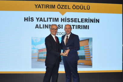 İzocam'a Yatırım Özel ödülü